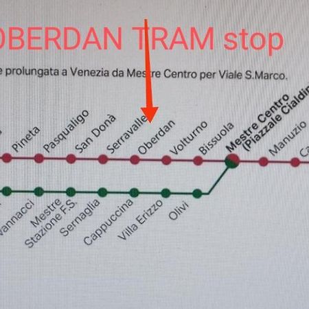 Апартаменти Sunshine30Mt Tram Ingresso Indipendente Wifi Venezia Free Park Екстер'єр фото